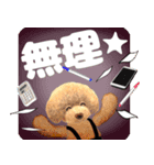 【プードルのおうち】動くよ！Pop-Up！（個別スタンプ：16）