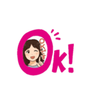 仲良しに送る動く返事（個別スタンプ：2）