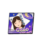 仲良しに送る動く返事（個別スタンプ：8）
