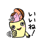 にぎやかオバケの日常（個別スタンプ：1）