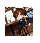 プチ男子の毎日使えるスタンプ4（個別スタンプ：3）