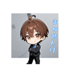 プチ男子の毎日使えるスタンプ4（個別スタンプ：7）