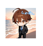 プチ男子の毎日使えるスタンプ4（個別スタンプ：9）