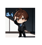 プチ男子の毎日使えるスタンプ4（個別スタンプ：22）