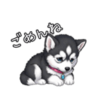 日常に溶け込むマラミュート(女の子)（個別スタンプ：6）