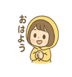 毎日使える あめこのしっとりスタンプ（個別スタンプ：2）