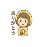 毎日使える あめこのしっとりスタンプ（個別スタンプ：7）