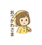 毎日使える あめこのしっとりスタンプ（個別スタンプ：8）