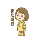 毎日使える あめこのしっとりスタンプ（個別スタンプ：19）