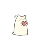 ねむいねことけだま（個別スタンプ：1）