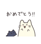 ねむいねことけだま（個別スタンプ：9）