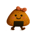 もちもちおにぎりの気分（個別スタンプ：7）