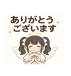 メイドのお嬢様スタンプ（個別スタンプ：4）