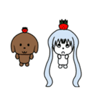 可愛いトイプードル達♡（個別スタンプ：7）