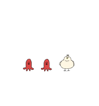 鳥とタコさんウインナー（個別スタンプ：15）