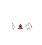 鳥とタコさんウインナー（個別スタンプ：16）