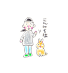 うさぎの菫ちゃん2（個別スタンプ：15）