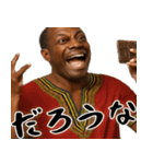 鼻につくガーナ人(ムカつくけど便利煽り)（個別スタンプ：19）