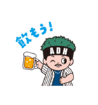 クッピーラムネ×アッシュダヒーロー（個別スタンプ：21）