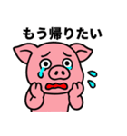 ブヒブヒ日記（ギャンブル編）（個別スタンプ：8）