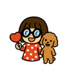 イヌとオンナ②（個別スタンプ：23）