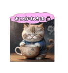 ぽてぽてデブニャンずスタンプ（個別スタンプ：7）