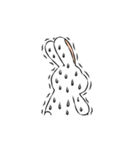 兎霊幽兎(うさぎれいゆうと)—ナンバー8（個別スタンプ：11）