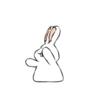 兎霊幽兎(うさぎれいゆうと)—ナンバー8（個別スタンプ：18）