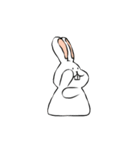 兎霊幽兎(うさぎれいゆうと)—ナンバー8（個別スタンプ：25）