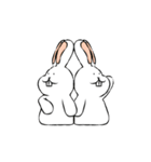 兎霊幽兎(うさぎれいゆうと)—ナンバー8（個別スタンプ：32）