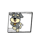 シュナウザーの日常.動くver.3（個別スタンプ：6）