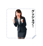 オフィスで働くオネーサンMSG01（個別スタンプ：6）