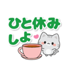 とび出す♪気づかいサバトラちゃん2（個別スタンプ：5）