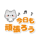 とび出す♪気づかいサバトラちゃん2（個別スタンプ：19）