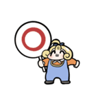 めぐみちゃんだよ！1（個別スタンプ：3）