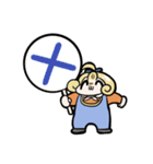 めぐみちゃんだよ！1（個別スタンプ：4）