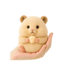 ぬいぐるみになったキンクマのちゃもち（個別スタンプ：9）