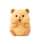 ぬいぐるみになったキンクマのちゃもち（個別スタンプ：12）