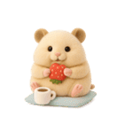 ぬいぐるみになったキンクマのちゃもち（個別スタンプ：19）