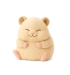 ぬいぐるみになったキンクマのちゃもち（個別スタンプ：21）