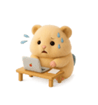 ぬいぐるみになったキンクマのちゃもち（個別スタンプ：27）