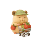 ぬいぐるみになったキンクマのちゃもち（個別スタンプ：28）