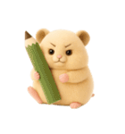 ぬいぐるみになったキンクマのちゃもち（個別スタンプ：31）