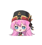『星の翼』スタンプ Vol.3 アイーダ（個別スタンプ：4）