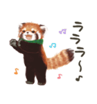 レッサーパンダのポへ！仲間！ 日常！ スイカ（個別スタンプ：31）