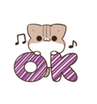 動く！毎日五月病なねこたち でか文字2（個別スタンプ：3）