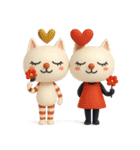 mottoの3Dおすましな猫達♡毎日（個別スタンプ：29）