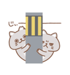 地域ねこ兄弟 usamusiのスタンプ22（個別スタンプ：4）