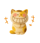 可愛いにゃんこ達【34】ぷっくり3D（個別スタンプ：7）