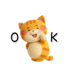 可愛いにゃんこ達【34】ぷっくり3D（個別スタンプ：15）
